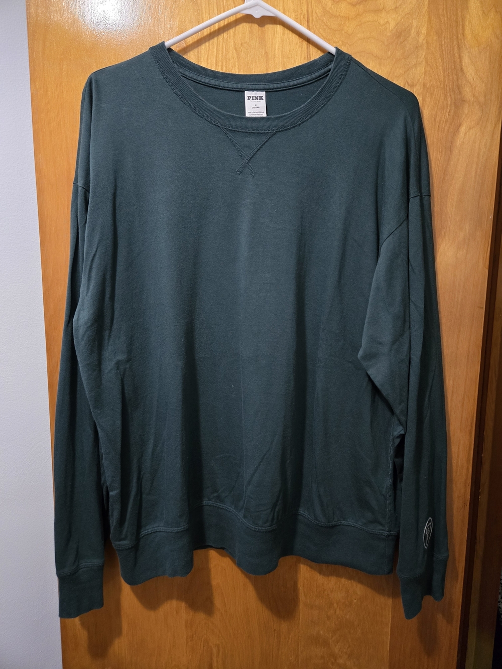 PINK Victoria's Secret Crewneck Sweater - Dark Green